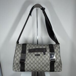 Gucci | Bolsa messenger canvas vintage