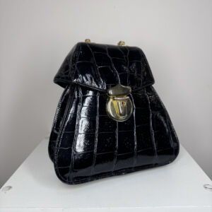 Bolsa transversal Vintage Croco